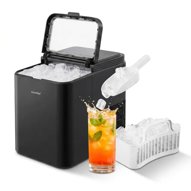 comfee-eisw-rfelmaschine-ice-maker-12-kg-24h-mit-selbstreinigung image 1