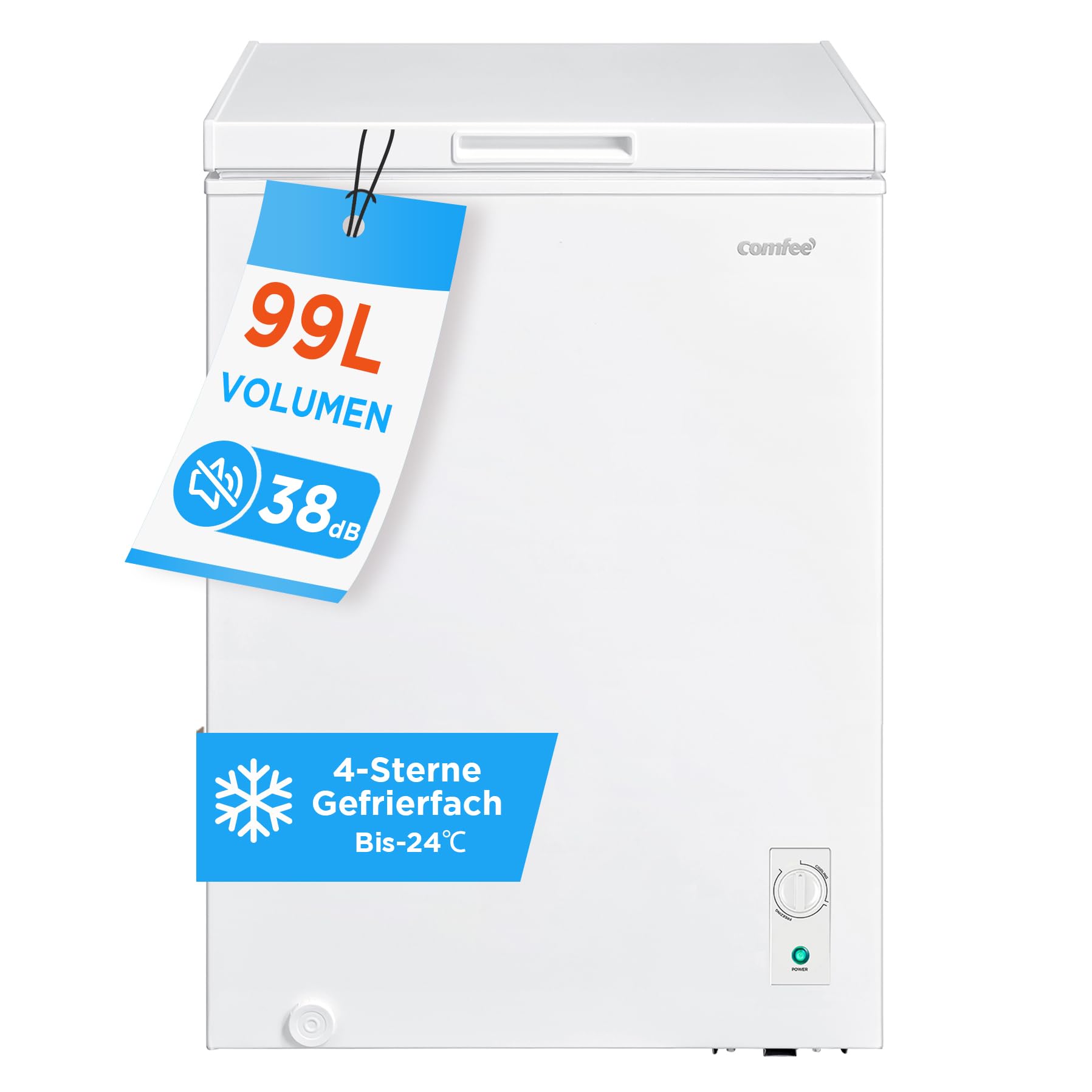 comfee-gefriertruhe-99l-freistehend-mit-inverter-kompressor-k-hlen-und-gefrieren image 1
