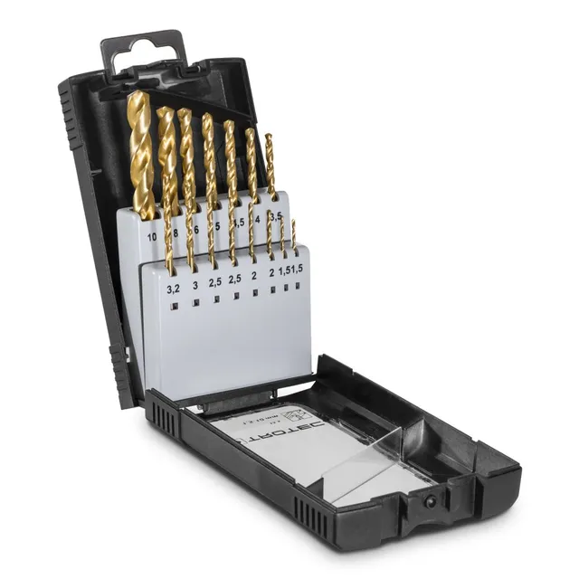 trotec-hss-metallbohrer-set-15-teilig-1-5-10-mm image 1