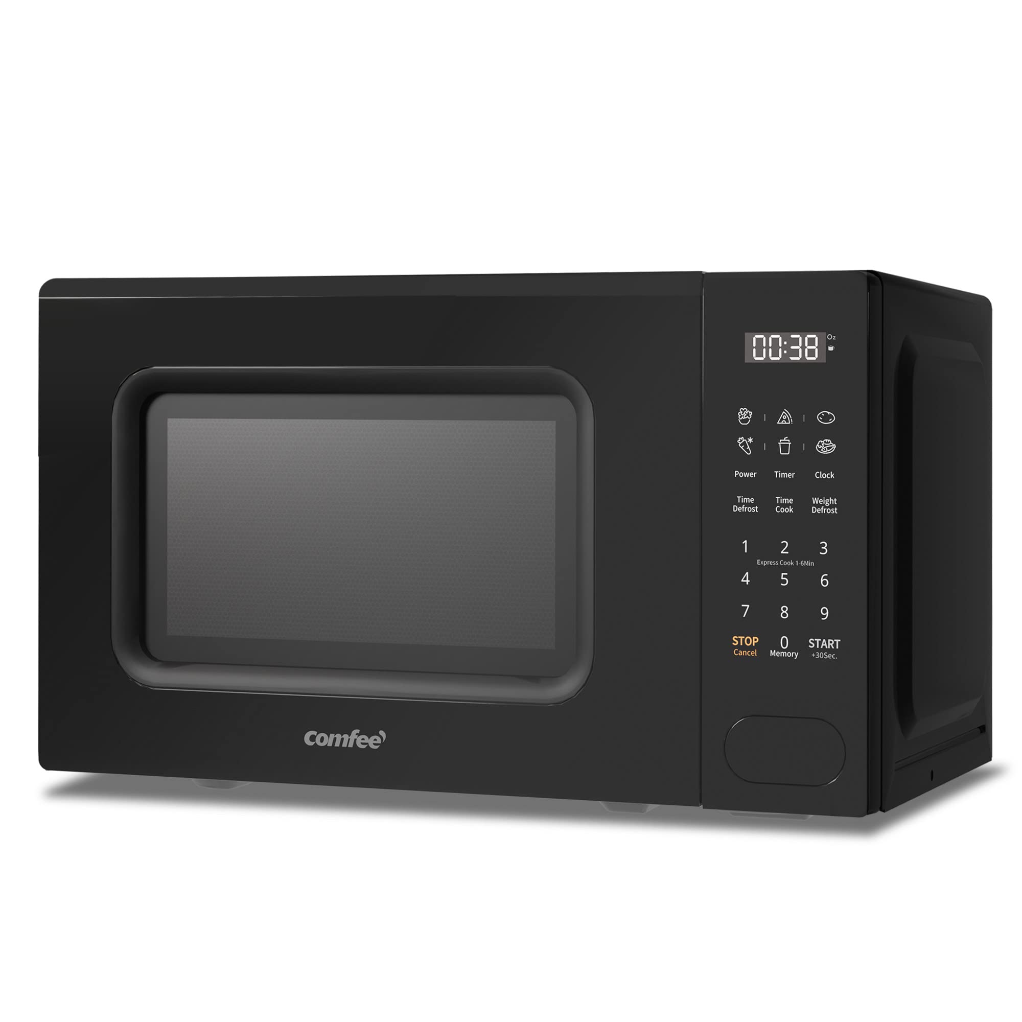 comfee-cm-e202cc-bk-digitale-mikrowelle-20l-700w-schwarz image 1