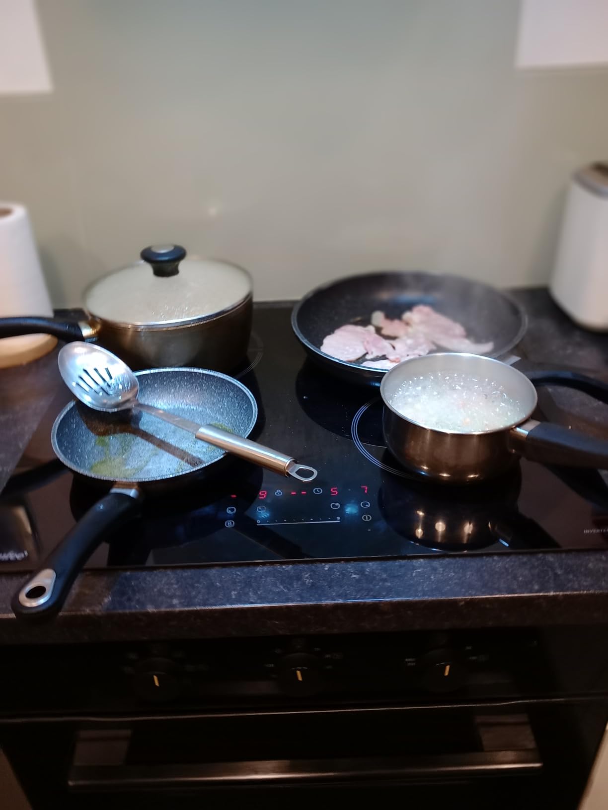 Kocht wie verrückt