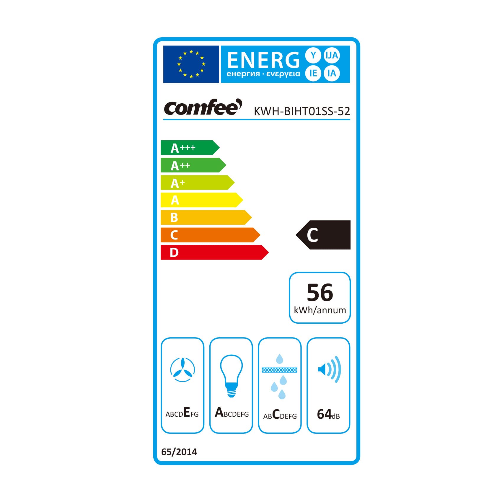 comfee-biht01ss-52-dunstabzugshaube-52-cm-unterschrank-einbau image 8