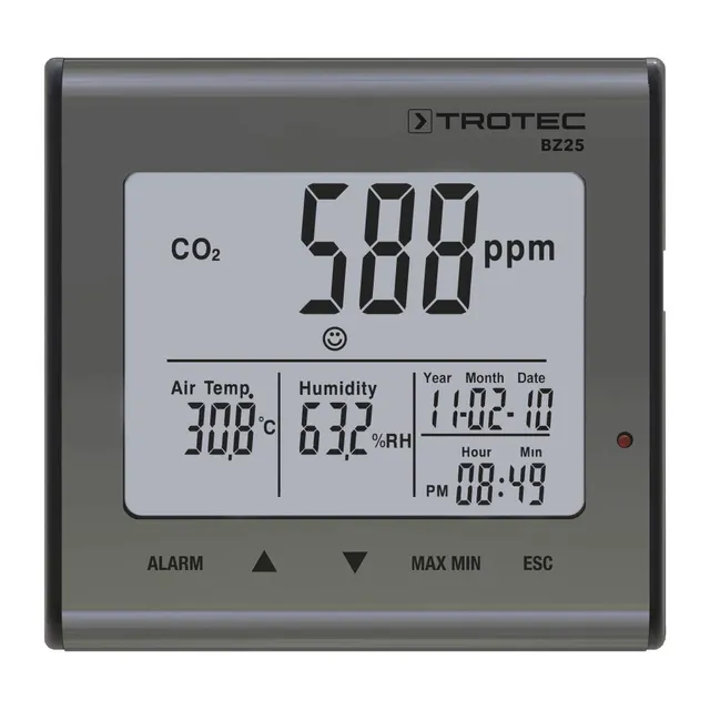 trotec-bz25-co2-luftqualit-tsmonitor-mit-ndir-messung image 1