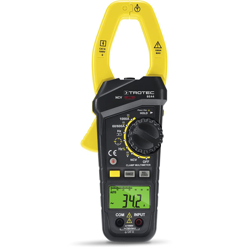 trotec-be44-stromzange-true-rms-zangenamperemeter-bis-1000a-ac-dc image 1