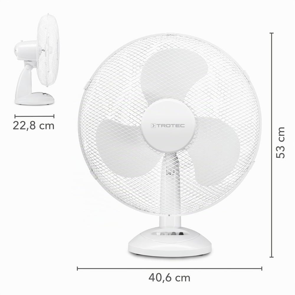 trotec-tve-14-tischventilator-50-w-40-cm-schwarz image 2
