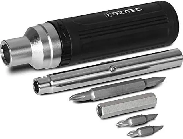 trotec-9-in-1-ratschenschraubendreher-22-cm-schwarz image 1