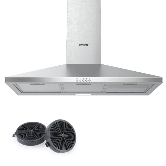 comfee-cht-3-9a17b-wand-dunstabzugshaube-90-cm-edelstahl-320-m-h image 1