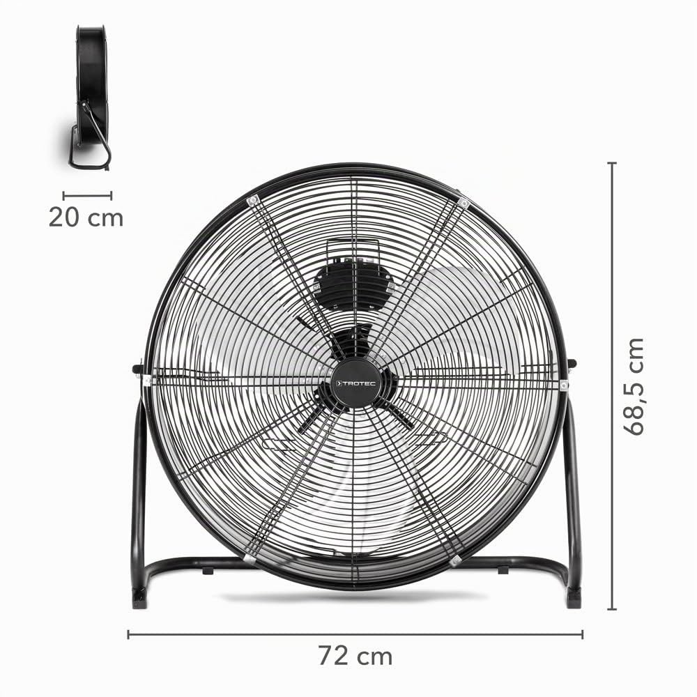 trotec-tvm-24-d-bodenventilator-124-watt-60-cm-metall image 4