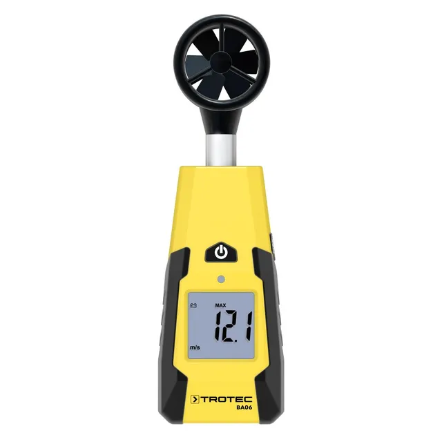 trotec-ba06-fl-gelrad-anemometer-wind-und-luftstrommessger-t-bis-30-m-s image 1