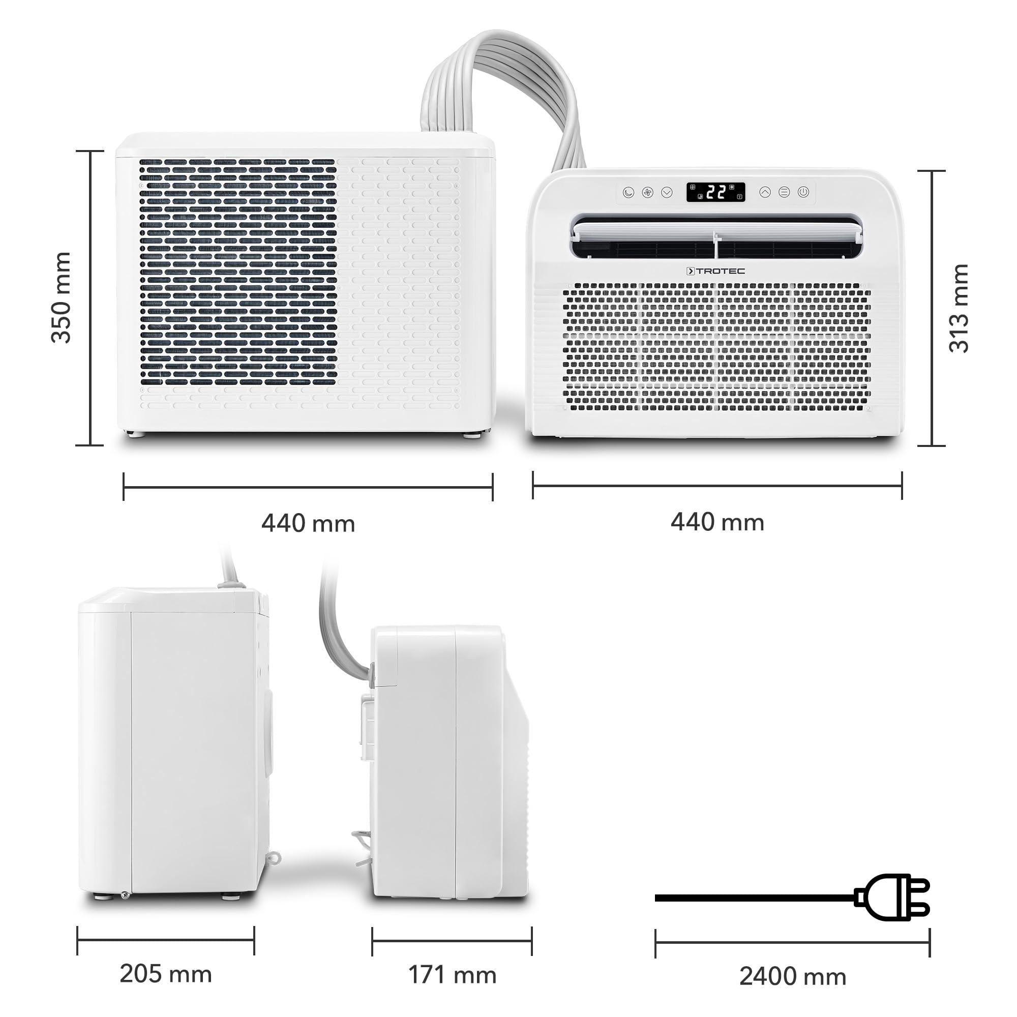 trotec-pac-c-1500-sh-camping-klimager-t-wifi-4-in-1-split-f-r-wohnmobil image 2