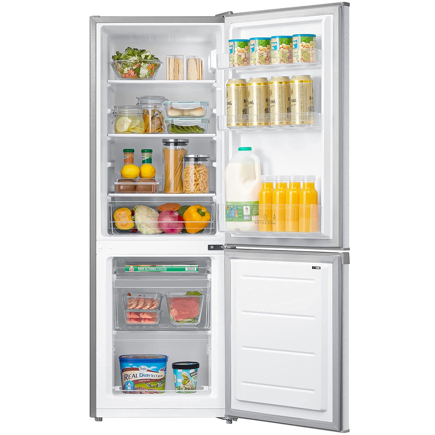 comfee-rcb170ls2-e-k-hl-gefrierkombination-170l-low-frost-front-inox image 3