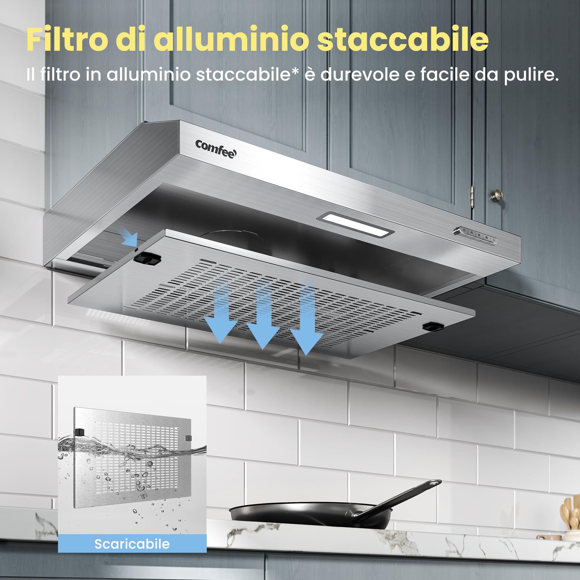 comfee-slif17ss-60-dunstabzugshaube-60-cm-silber-unterbau image 4