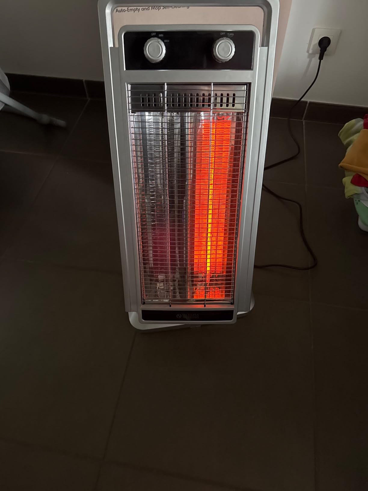 Sofort warm im Bad
