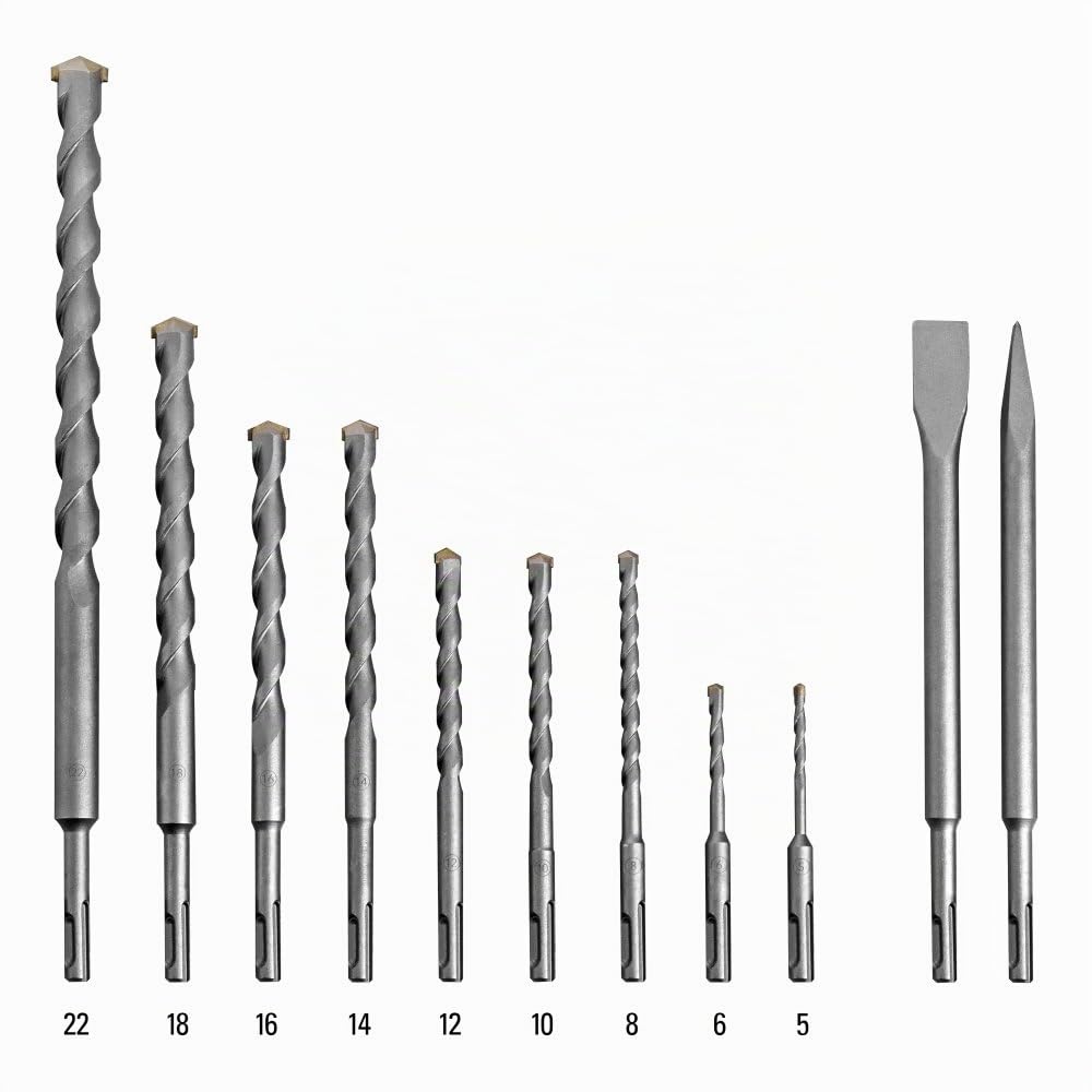 trotec-sds-plus-bohrer-und-mei-el-set-11-teilig-f-r-bohrhammer image 3