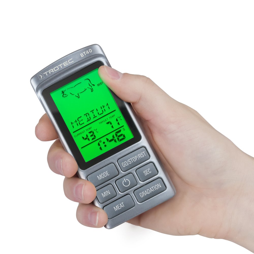 trotec-bt40-grillthermometer-digital-kabellos-20m-f-r-8-fleischsorten image 6