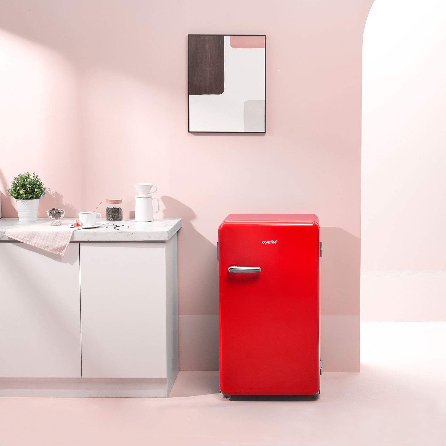 comfee-rcd93re1rt-e-tischk-hlschrank-retro-93l-rot-83-5-cm image 7