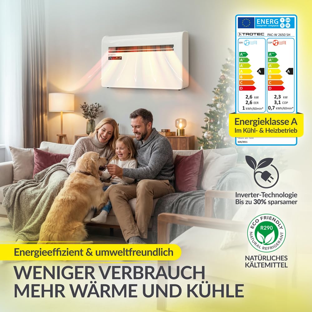 trotec-pac-w-2650-sh-wandklimaanlage-ohne-au-enger-t-2-6-kw-mit-inverter-und-wif image 6
