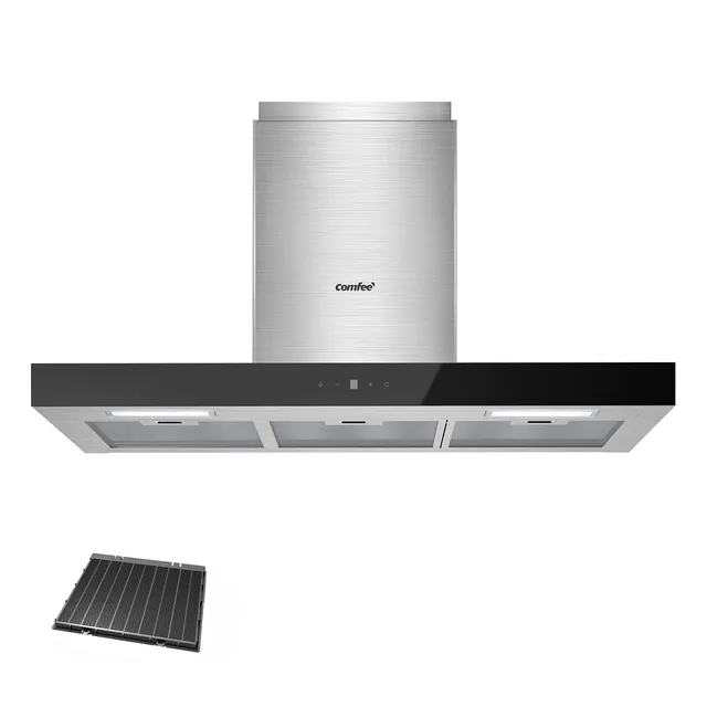 comfee-chw-7-9m77a3-dunstabzugshaube-90-cm-650-m-h-mit-gestensteuerung-a image 1