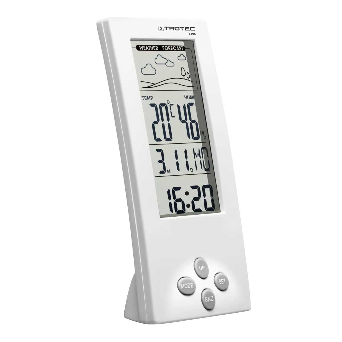 trotec-wetterstation-bz06-4-in-1-thermo-hygrometer-mit-wecker image 3