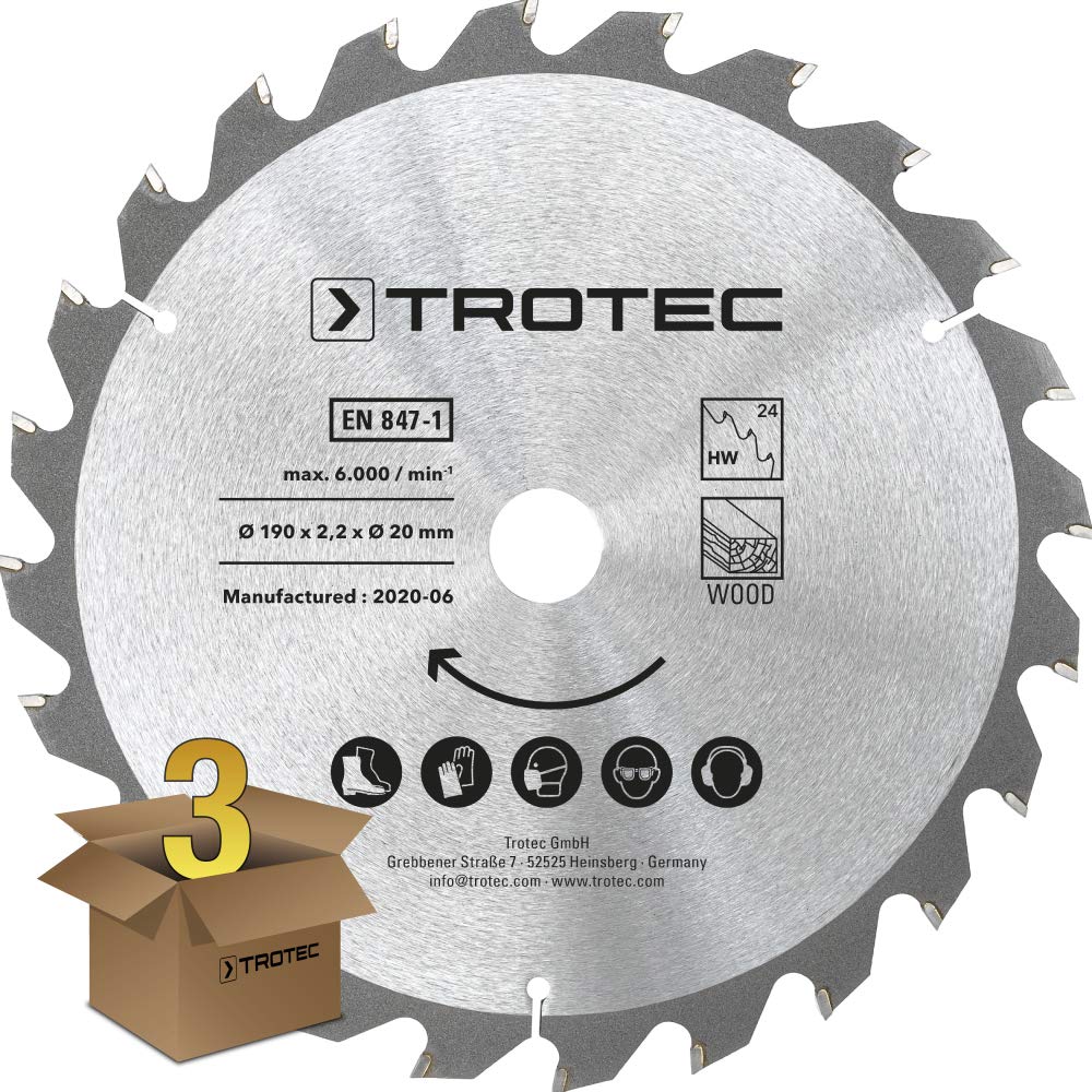 trotec-holzkreiss-gebl-tter-set-190-mm-24-z-hne-3-teilig-carbonstahl image 3