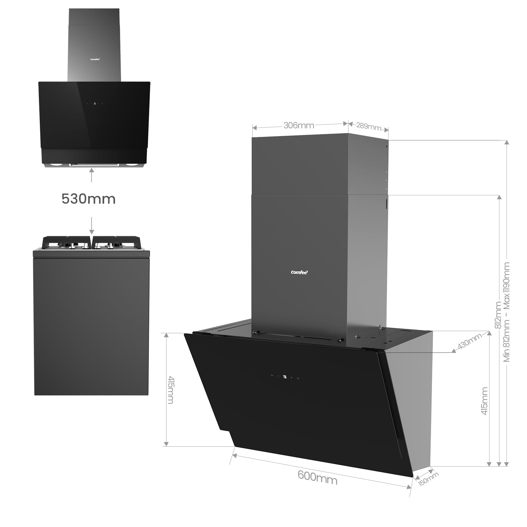 comfee-chk-7-6j72a3b-dunstabzugshaube-60-cm-650-m-h-a-glas-touch image 8