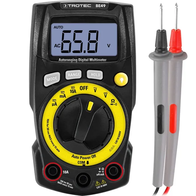 trotec-be49-digital-multimeter-digitales-multifunktionsmessger-t image 1