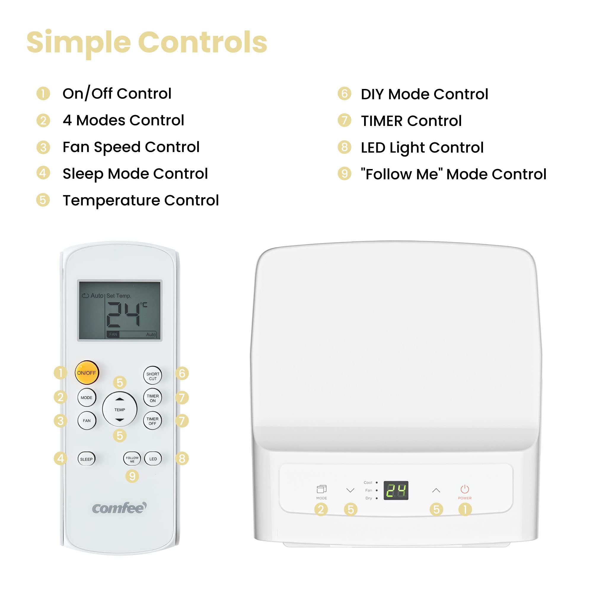 comfee-mobile-8000-pro-mobiles-klimager-t-8000-btu-2-3-kw image 7