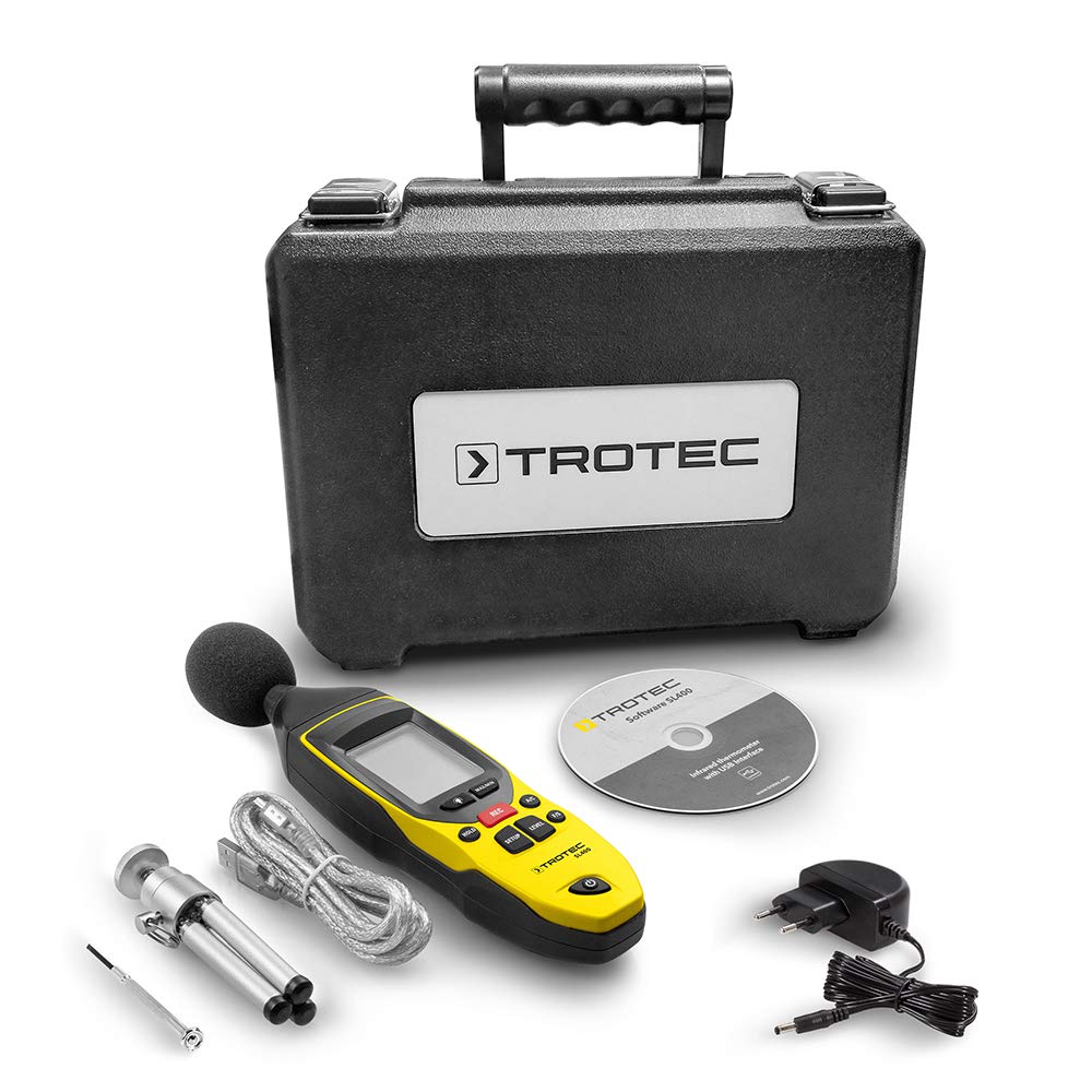 trotec-sl400-schallpegelmessger-t-klasse-2-mit-logging-software-koffer image 3
