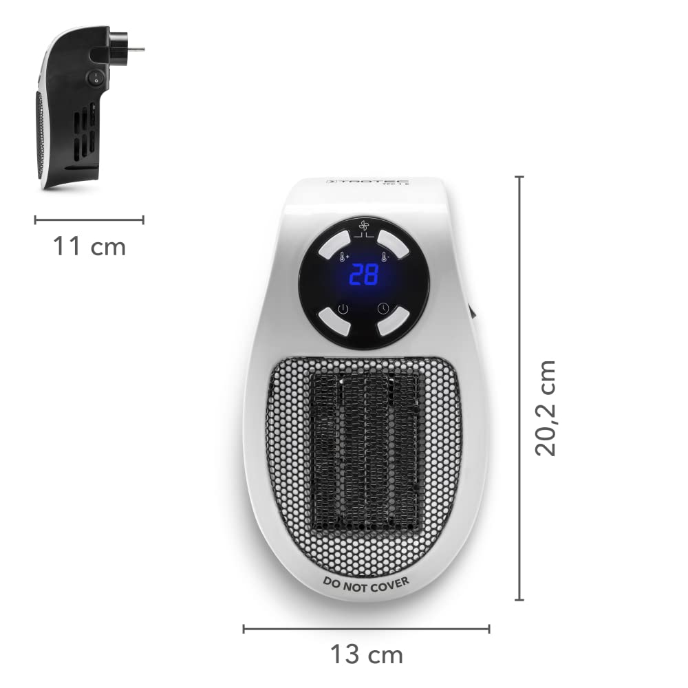 trotec-tfc-1-e-mini-keramik-heizl-fter-500w-schwarz-wei image 2