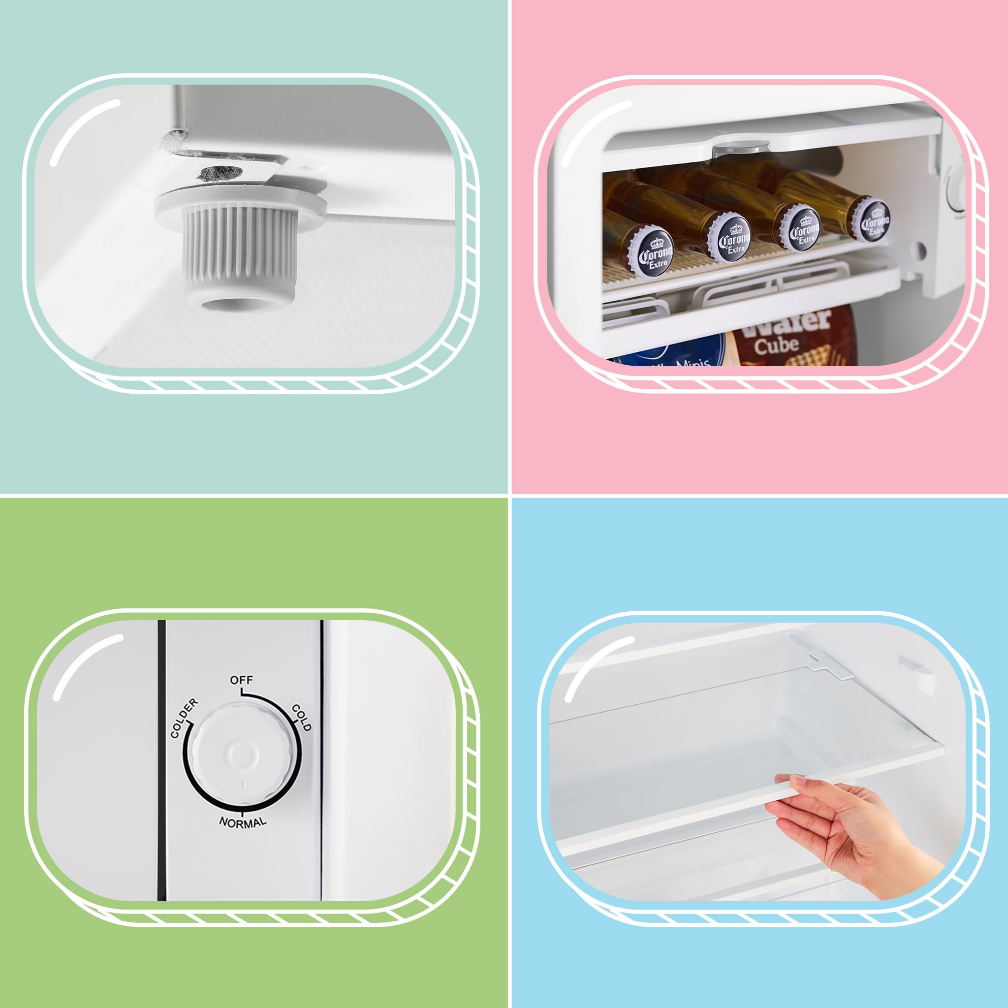 comfee-rcd93wh2rt-e-retro-tischk-hlschrank-93-l-in-wei image 3