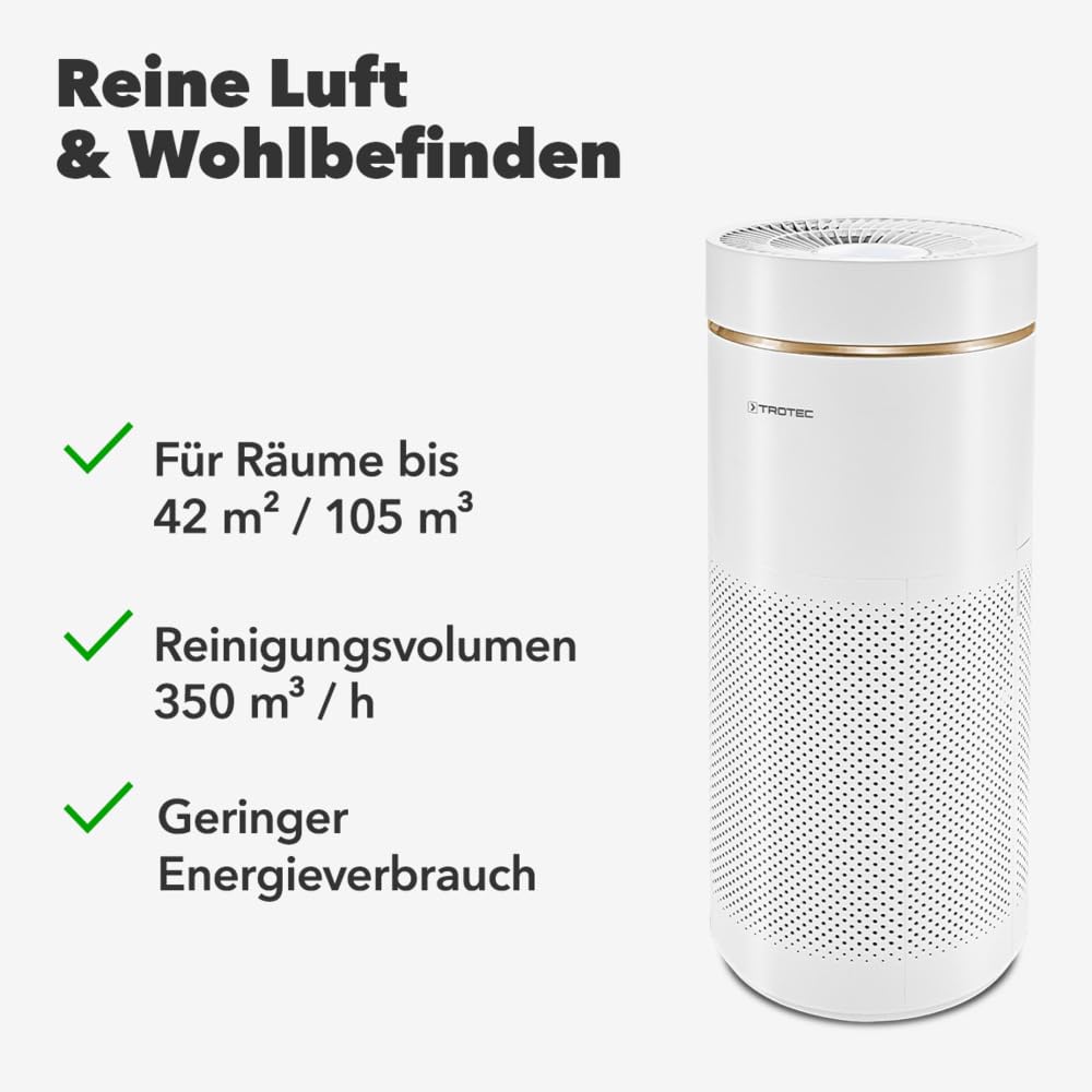 trotec-airgoclean-170-luftreiniger-mit-hepa-und-aktivkohlefilter-bis-42-m image 2
