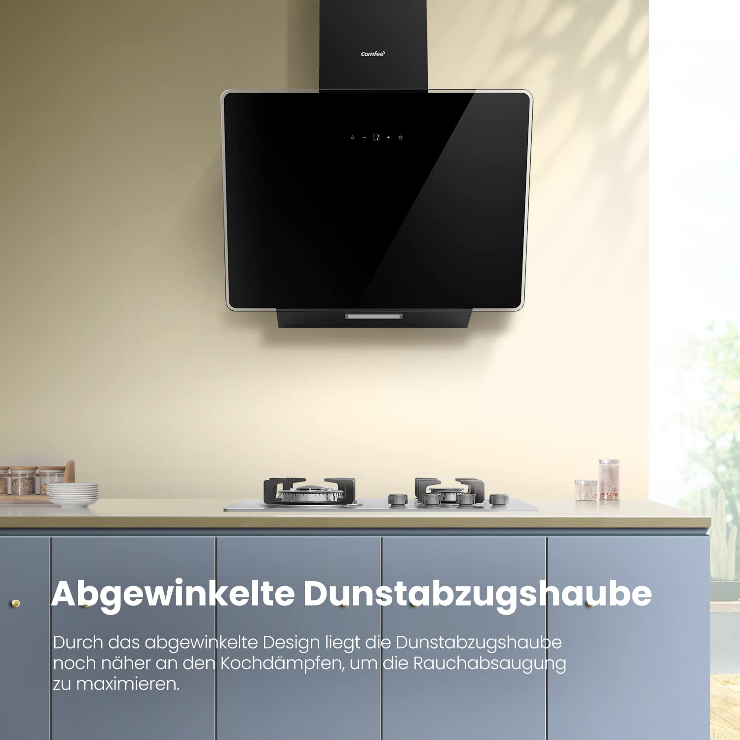 comfee-dunstabzugshaube-chk-7-6j64a1-60-cm-600-m-h-schwarz-glas image 6