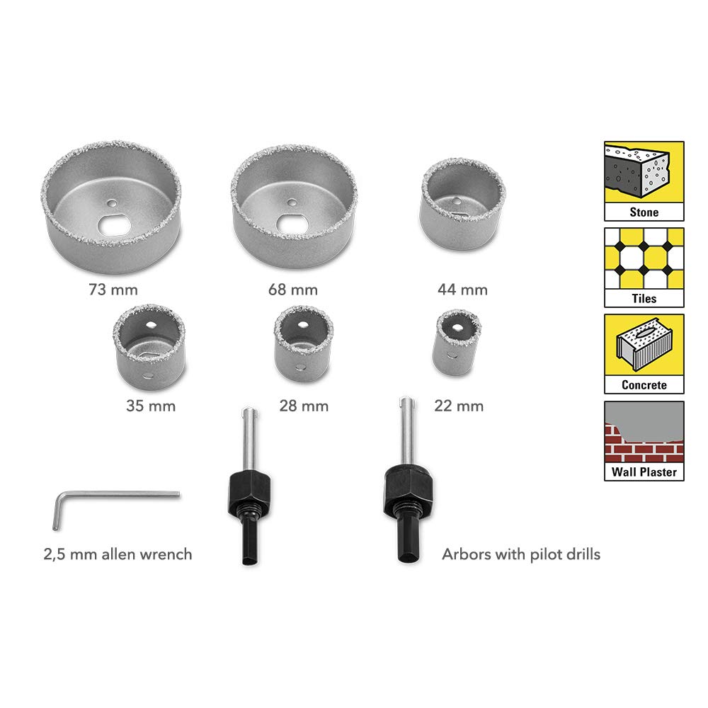 trotec-lochs-gen-set-karbid-hartmetall-22-73-mm-6-teilig image 2