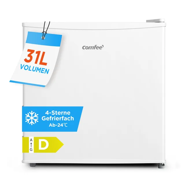 comfee-gefrierschrank-klein-31l-24-c-inverter-mini-gefrierschrank-39-db image 1