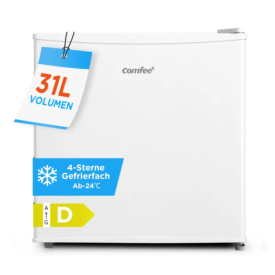comfee-gefrierschrank-klein-31l-24-c-inverter-mini-gefrierschrank-39-db image 1