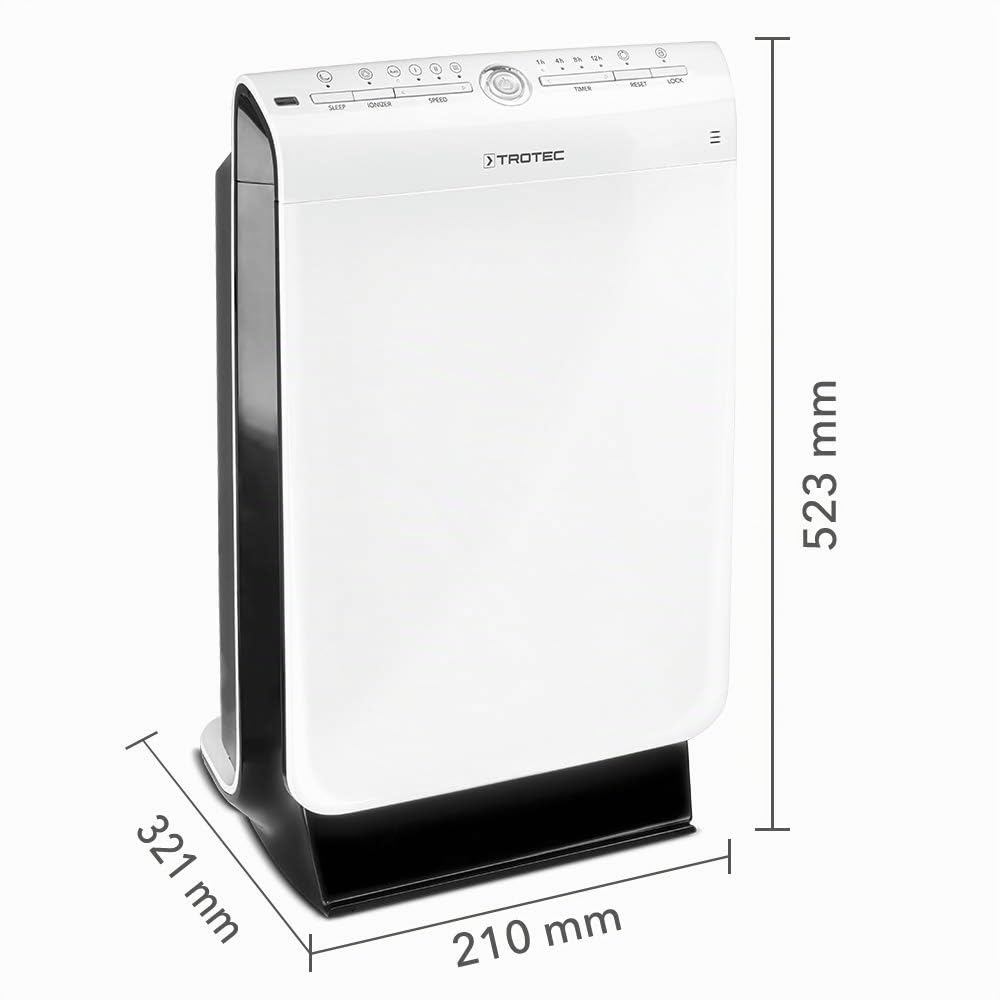 trotec-airgoclean-100-e-luftreiniger-hepa-bis-21-m image 2