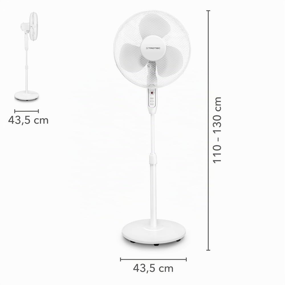 trotec-tve-25-s-standventilator-40-watt-mit-fernbedienung image 2