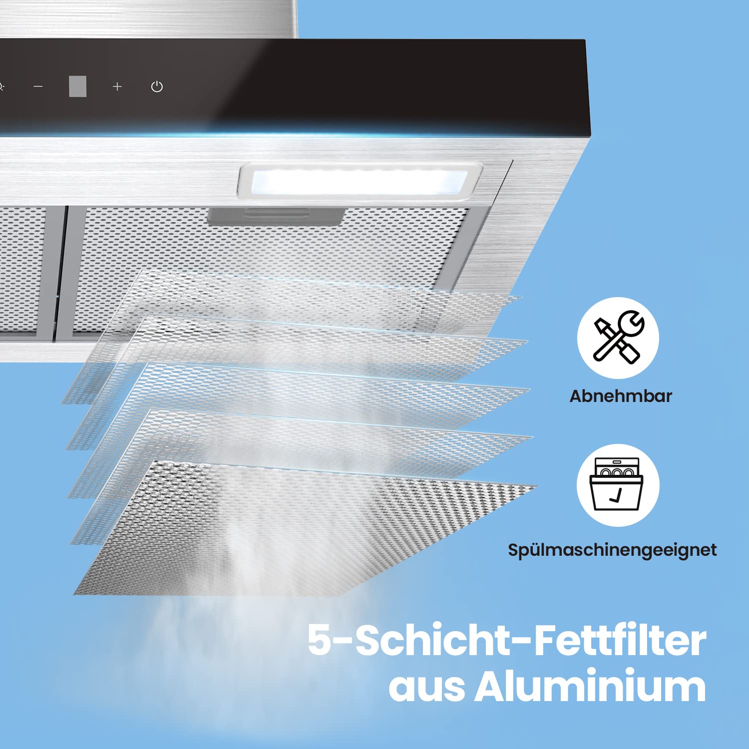 comfee-dunstabzugshaube-chw-7-6m77a2-60-cm-650-m-h-inox-schwarz image 6