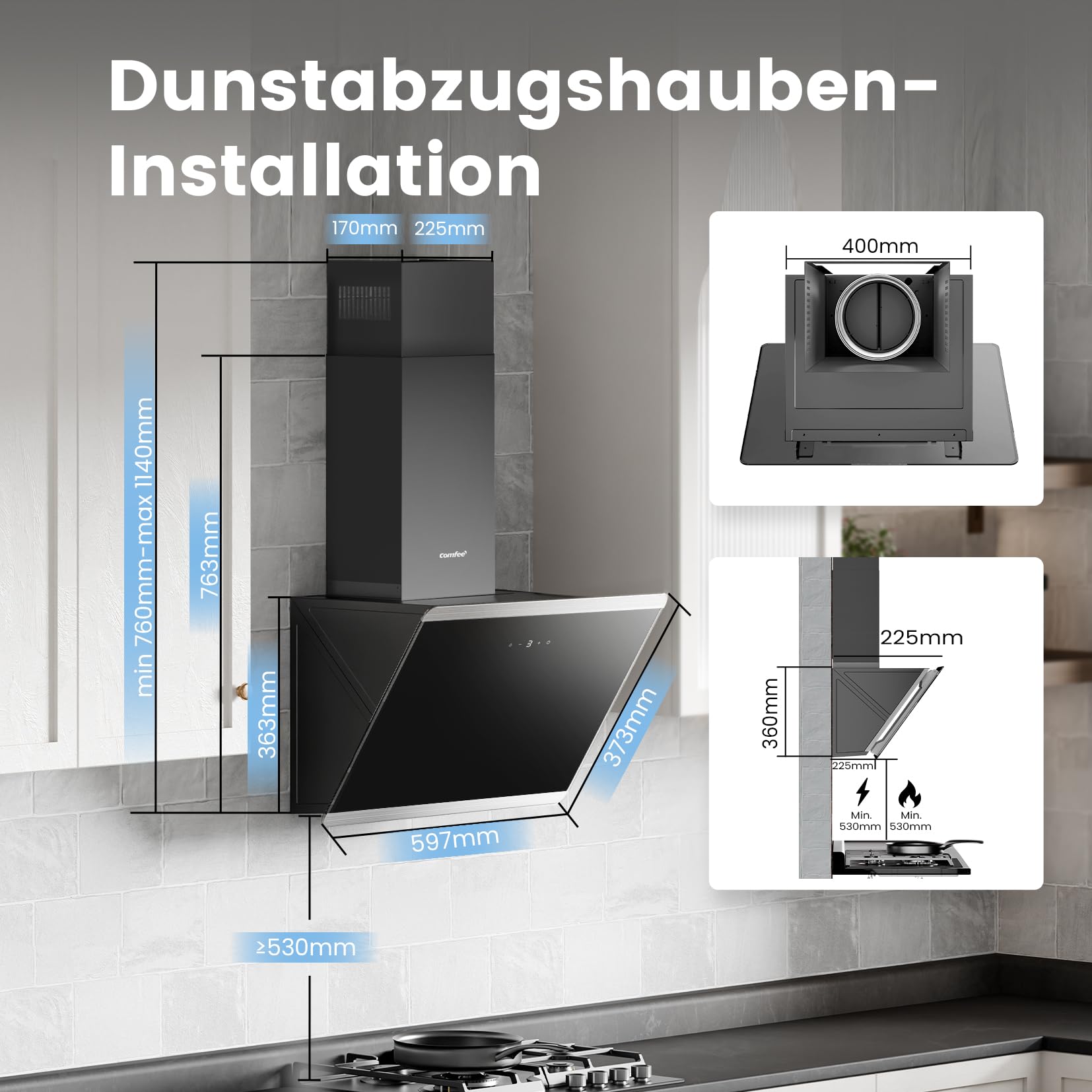 comfee-ch60j64et4a2b-dunstabzugshaube-60-cm-kopffrei-a-umluft-abluft image 5