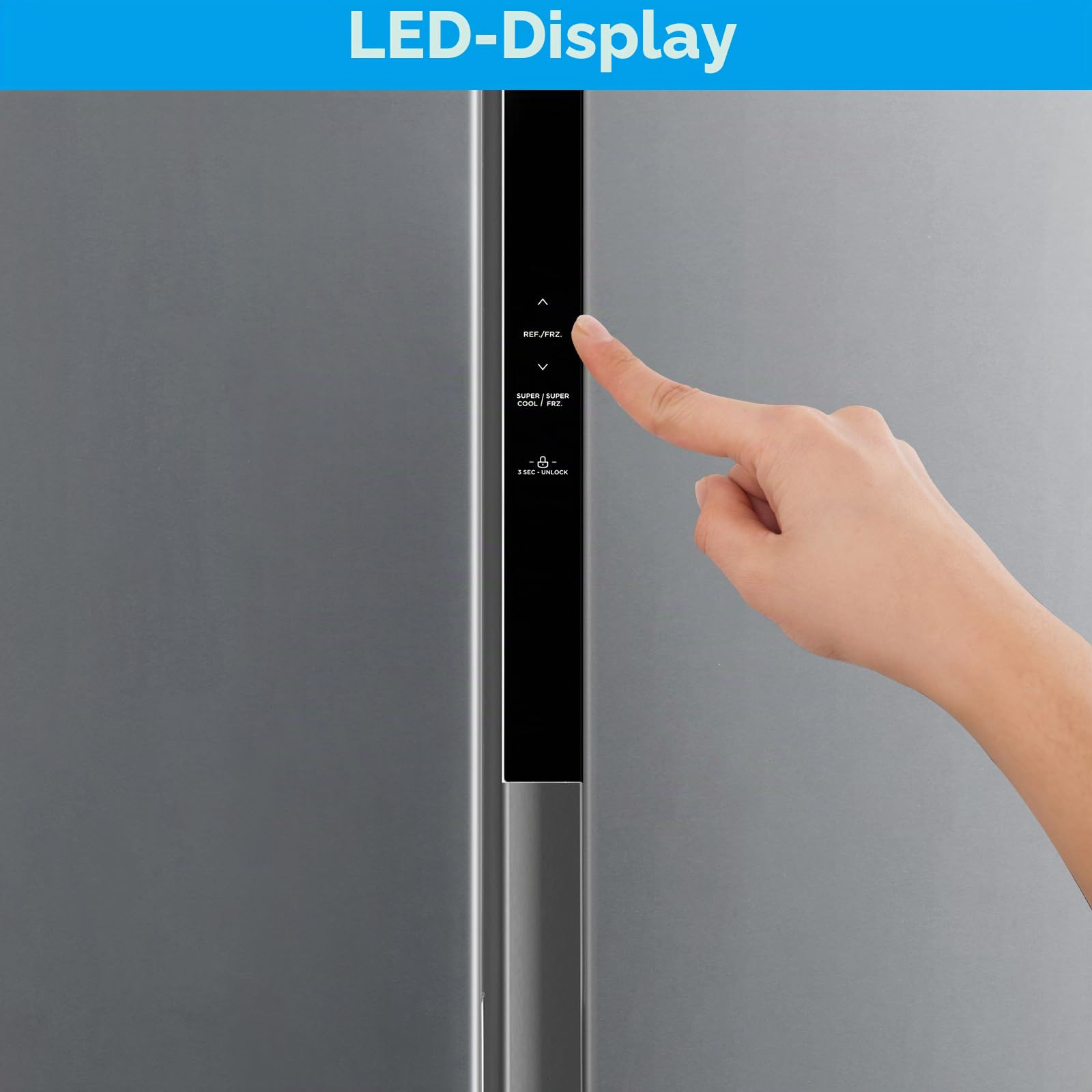 comfee-side-by-side-k-hlschrank-460l-no-frost-mit-inverter-kompressor-und-led-di image 6