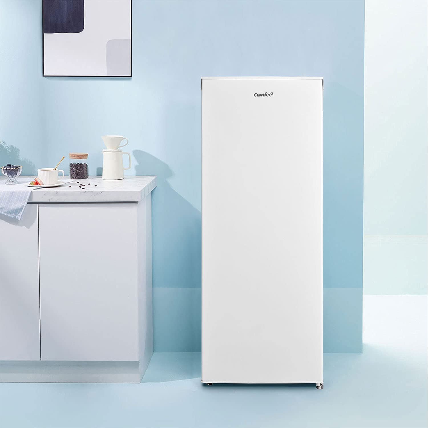 comfee-rcu160wh1-e-gefrierschrank-142-cm-160-l-wei image 6
