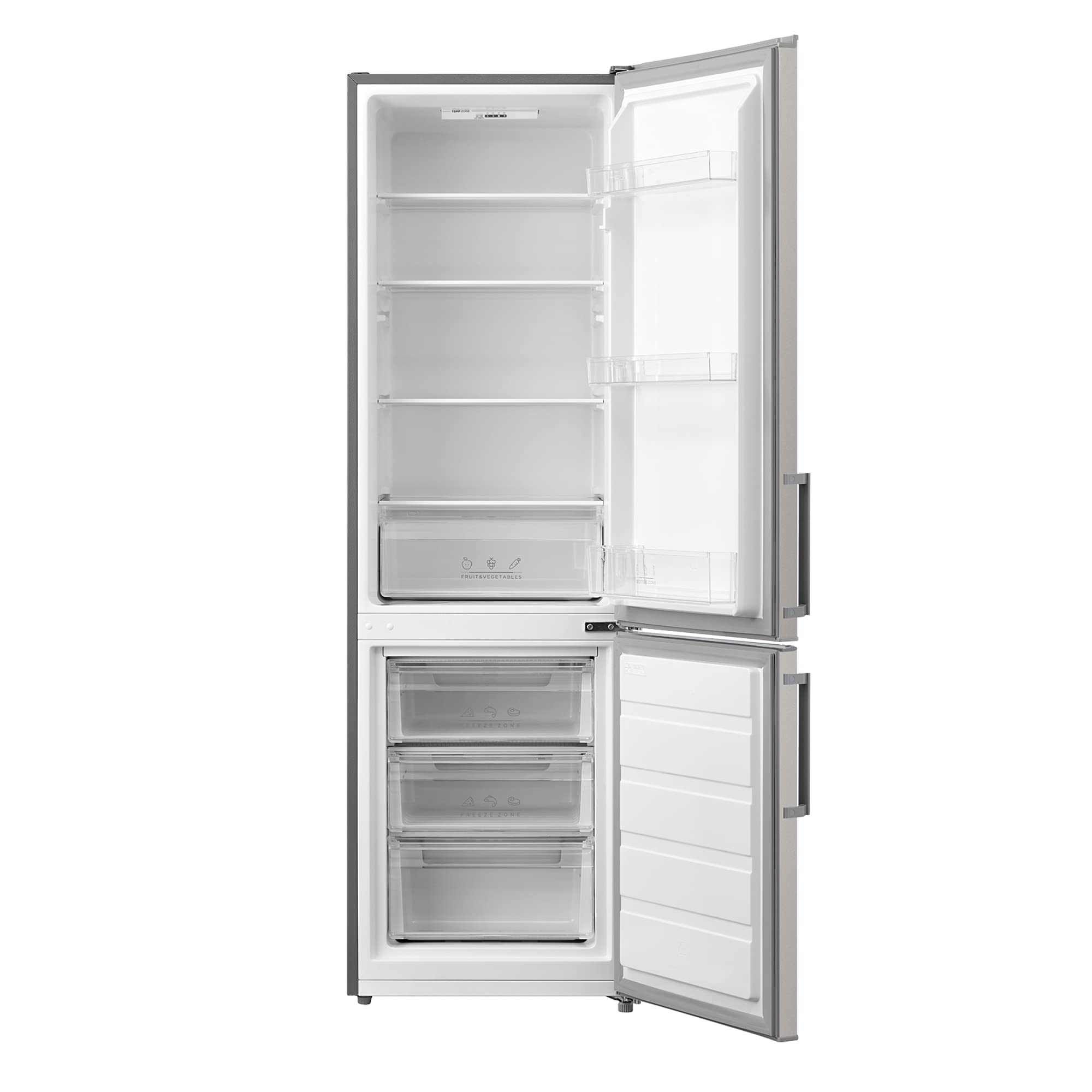 comfee-rcb357ds2gh-k-hl-gefrierkombination-259l-silber-180-cm image 2