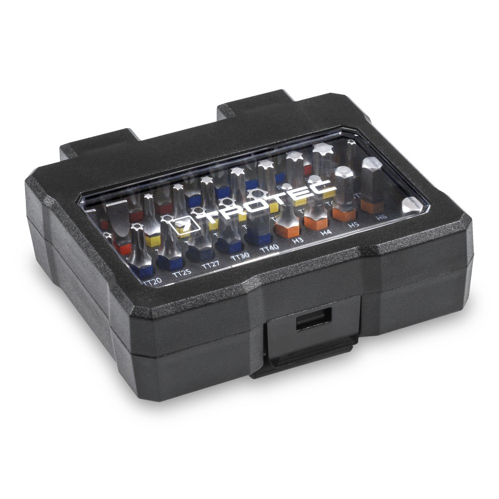 trotec-pscs-schrauber-bitsatz-32-teilig-mit-schnellwechsel-bithalter image 2