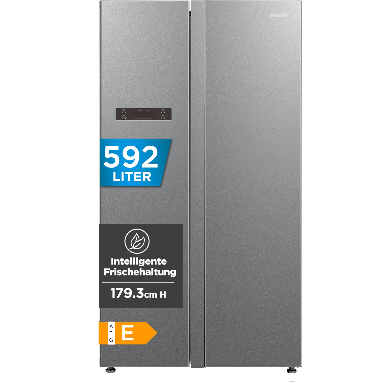 comfee-rcb-series-592-l-side-by-side-k-hlschrank-no-frost-35-db image 1