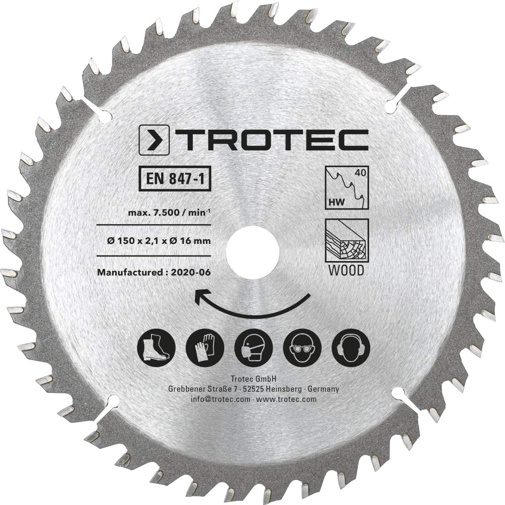 trotec-holzkreiss-gebl-tter-set-150-mm-40-z-hne-3-teilig-carbonstahl image 2