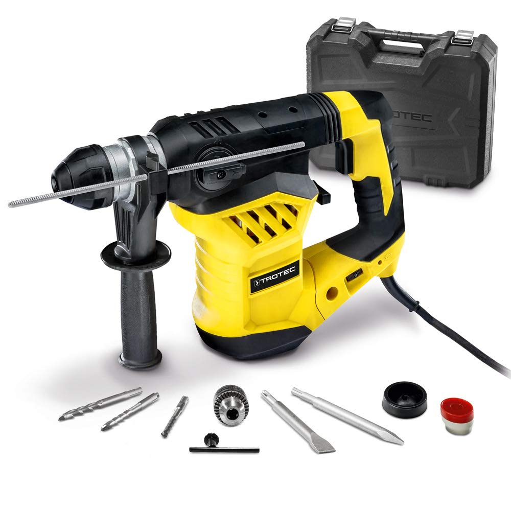 trotec-prds-11-230v-bohrhammer-sds-plus-1-600-w-6-joule-bohren-hammerbohren-mei- image 2