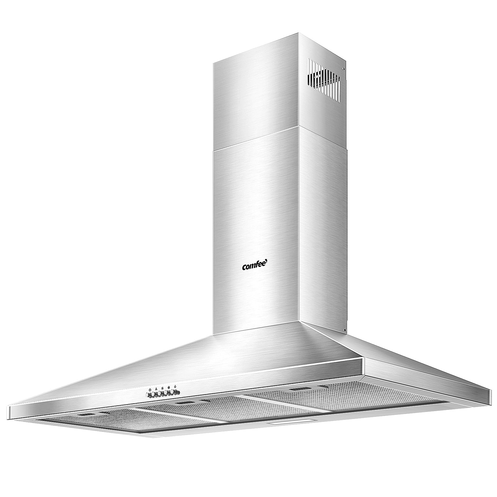 comfee-pyra17ss-90-dunstabzugshaube-90-cm-edelstahl image 2
