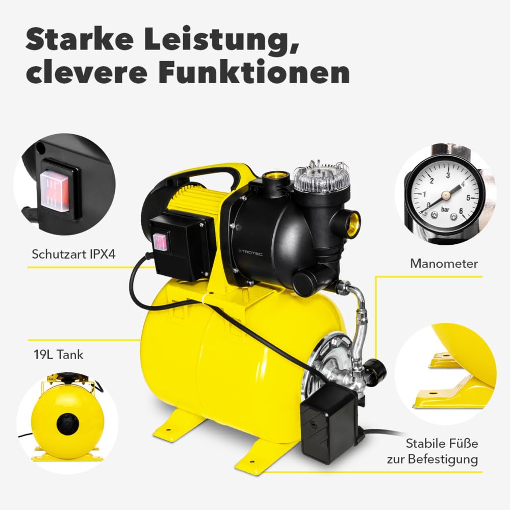 trotec-tgp-1025-ef-hauswasserwerk-mit-vorfilter-1000-w-3500-l-h image 3