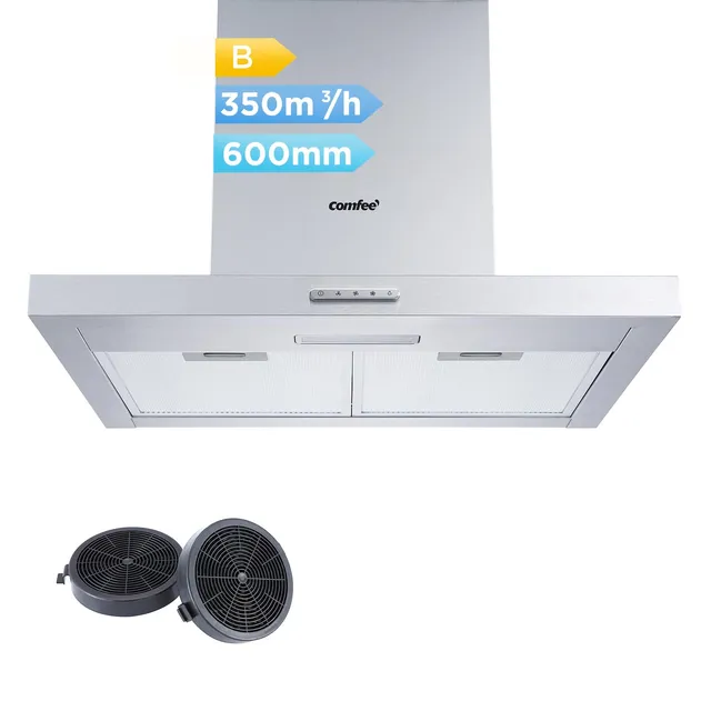 comfee-tshm17ss-60-kaminhaube-60-cm-dunstabzugshaube-edelstahl image 1