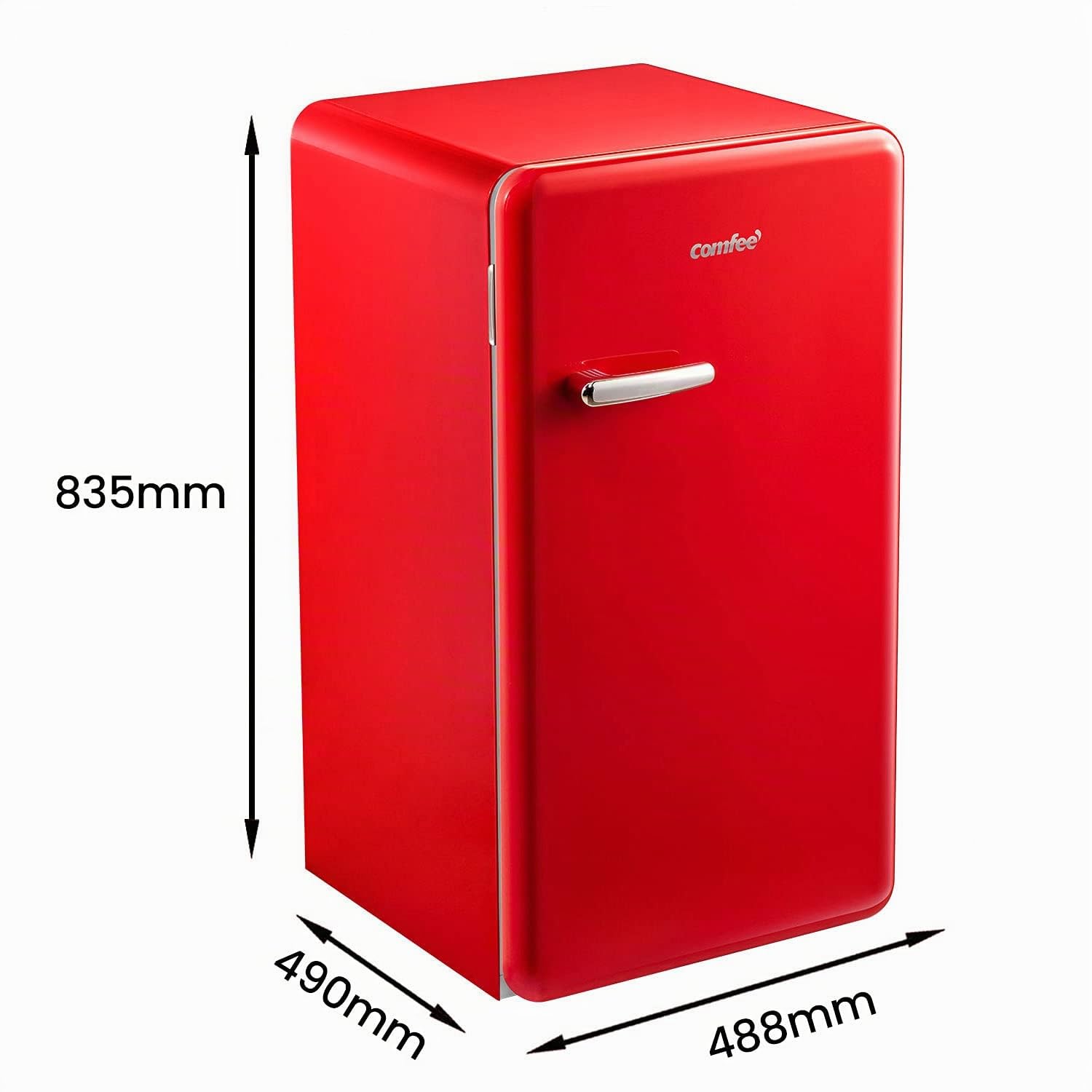 comfee-rcd93re1rt-e-tischk-hlschrank-retro-93l-rot-83-5-cm image 2